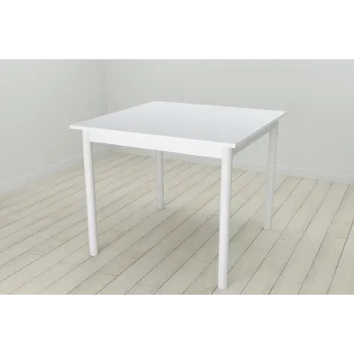 Стіл кухонний Ferrum-decor Агата 75x90x90 Білий ДСП Біле 16мм (AGA0022)