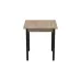 Стол кухонный Ferrum-decor Диего 75x90x90 Черный ДСП Дуб Сан-Марино 16мм (DIE0016)