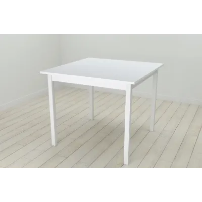 Стол кухонный Ferrum-decor Диего 75x90x90 Белый ДСП Белое 16мм (DIE0022)