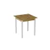 Стіл кухонний Ferrum-decor Дієго 75x90x90 Білий ДСП Дуб Артізан 16мм (DIE0027)