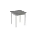 Стол кухонный Ferrum-decor Диего 75x90x90 Белый ДСП Бетон 16мм (DIE0028)