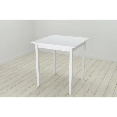 Стол кухонный Ferrum-decor Диего 75x70x70 Белый ДСП Белое 16мм (DIE0029)