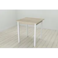 Стол кухонный Ferrum-decor Диего 75x70x70 Белый ДСП Сонома 16мм (DIE0032) Стол кухонный Ferrum-decor Диего 75x70x70 Белый ДСП Сонома 16мм (DIE0032)