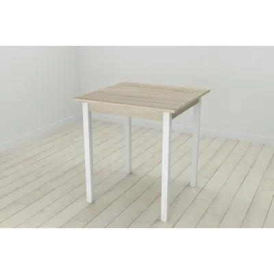Стол кухонный Ferrum-decor Диего 75x70x70 Белый ДСП Сонома 16мм (DIE0032)