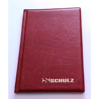 Альбом для монет 108 ячеек Микс Schulz Темно-красный (hub_rxssuz)