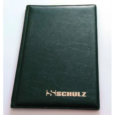 Альбом для монет 192 мелкие ячейки Schulz Темно-зеленый (hub_pmf02t)
