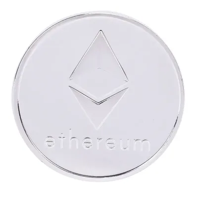 Сувенірна монета Eurs Ethereum Сріблястий колір (ETH-S) Сувенірна монета Eurs Ethereum Сріблястий колір (ETH-S)