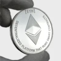 Сувенірна монета Eurs Ethereum Сріблястий колір (ETH-S) Сувенірна монета Eurs Ethereum Сріблястий колір (ETH-S)