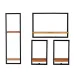 Комплект полиць GoodsMetall у стилі LOFT ПК5