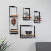 Комплект полиць GoodsMetall у стилі LOFT ПК5 Комплект полиць GoodsMetall у стилі LOFT ПК5
