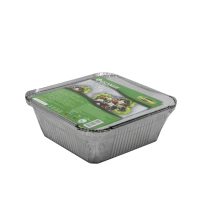 Комплект контейнерів Safe Pro 850 мл фольгованих з кришкою 3 шт/уп (99298) Комплект контейнерів Safe Pro 850 мл фольгованих з кришкою 3 шт/уп (99298)