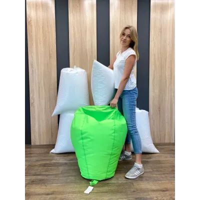 Наповнювач для Крісло Мішка 380л Студія комфорту. Сертифіковані Пінополістирольні Кульки 2-5мм
