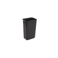 Мусорное ведро WINCO для сервировочной тележки (арт. 10440) пластик 50x34x22 см черное (04339)