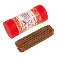 Благовония Тибетские Himalayan Incense Mandala 10х4х4 см Красный (25328)