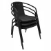 Комплект садової меблів Kontrast Garden Bistro Black-6 Комплект садової меблів Kontrast Garden Bistro Black-6