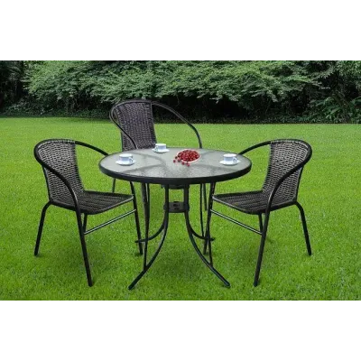 Cадові меблі Jumi Bistro Black-3