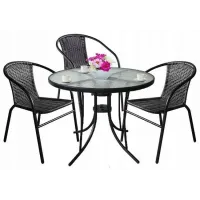 Cадові меблі Jumi Bistro Black-3