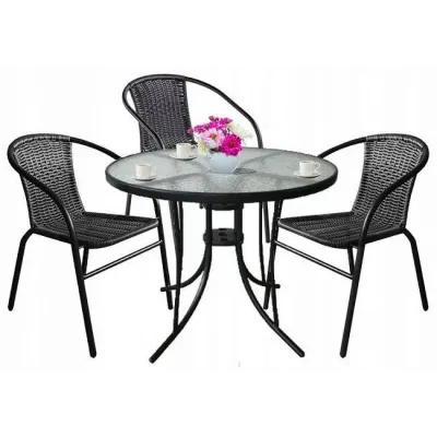 Cадові меблі Jumi Bistro Black-3