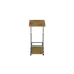 Стол приставной Ferrum-decor Френу 62x40x60 металл Серый ДСП Дуб Артизан 16мм (FRE0020)