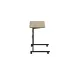 Стол приставной Ferrum-decor Амиго 62x60x40 металл Черный ДСП Дуб Сан-Марино 16мм (AMI0002)