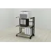 Этажерка на колесиках Ferrum-decor Камило 75x40x60 металл Черный ДСП Дуб Сонома 16мм (KAM0004) Этажерка на колесиках Ferrum-decor Камило 75x40x60 металл Черный ДСП Дуб Сонома 16мм (KAM0004)