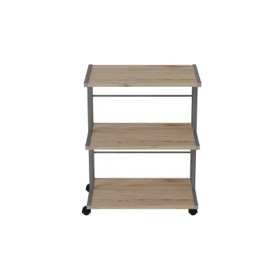 Этажерка на колесиках Ferrum-decor Камило 75x40x60 металл Серый ДСП Дуб Сан-Марино 16мм (KAM0016) Этажерка на колесиках Ferrum-decor Камило 75x40x60 металл Серый ДСП Дуб Сан-Марино 16мм (KAM0016)