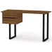 Стол письменный Лофт-3 Компанит Орех экко (120х50х72,8 см)
