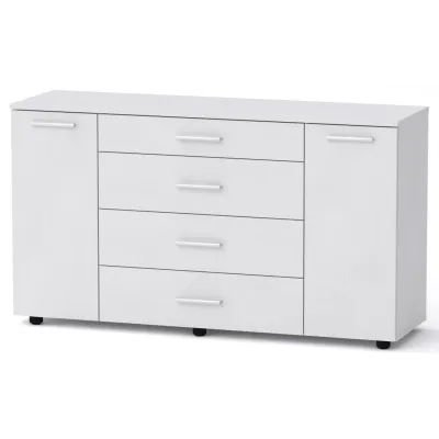 Комод 1-3-2 Компанит Німфея альба (130х38х73 см)