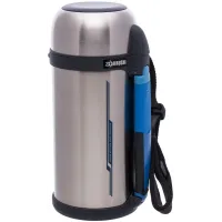 Термос Zojirushi SF-CС15XA 1.5 л складная ручка+ремешок Стальной (1678-00-18)