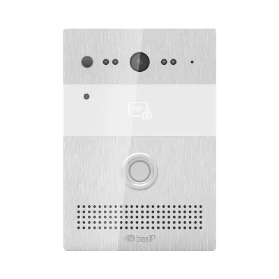 Вызывная панель BAS-IP AV-07B silver для IP-домофонов Вызывная панель BAS-IP AV-07B silver для IP-домофонов