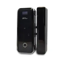 Smart замок ZKTeco GL300 left для скляних дверей зі сканером відбитка пальця та зчитувачем Mifare
