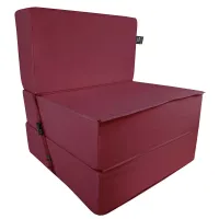 Бескаркасное кресло раскладушка Tia-Sport Поролон 180х70 см (sm-0920-6) бордовый Бескаркасное кресло раскладушка Tia-Sport Поролон 180х70 см (sm-0920-6) бордовый