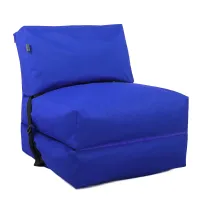 Безкаркасне крісло розкладачка Tia-Sport 180х70 см синій (sm-0666-14) Безкаркасне крісло розкладачка Tia-Sport 180х70 см синій (sm-0666-14)