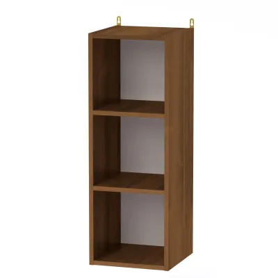 Полка настенная Компанит П-32 30х30х84 см Орех экко