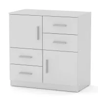 Комод Компанит 2+4 Нимфея альба (84х45х85 см)
