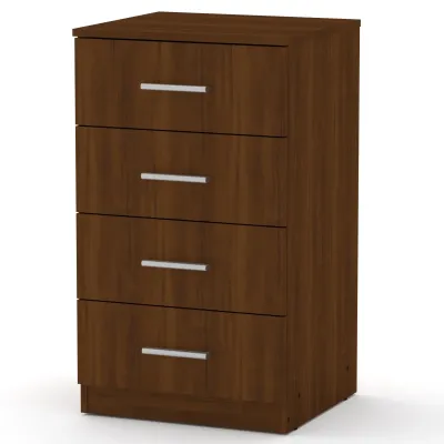Комод Компанит 4А Орех экко (49х45х85 см)