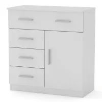 Комод Компанит 1-3-1 Нимфея альба (80х39х85 см)