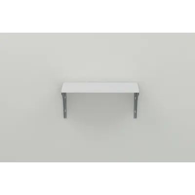 Полиця настінна Ferrum-decor Ханді 2 240x500x240 метал Сірий ДСП Біле 16 мм (XND0015) Полиця настінна Ferrum-decor Ханді 2 240x500x240 метал Сірий ДСП Біле 16 мм (XND0015)