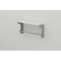 Полка настенная Ferrum-decor Юзиби 270x500x150 металл Серый ДСП Белое 16 мм (UZI0015) Полка настенная Ferrum-decor Юзиби 270x500x150 металл Серый ДСП Белое 16 мм (UZI0015)