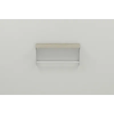 Полиця настінна Ferrum-decor Юзібі 270x600x150 метал Білий ДСП Сонома 16 мм (UZI0032) Полиця настінна Ferrum-decor Юзібі 270x600x150 метал Білий ДСП Сонома 16 мм (UZI0032)