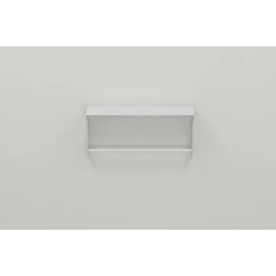 Полка настенная Ferrum-decor Юзиби 270x700x150 металл Белый ДСП Белое 16 мм (UZI0050)