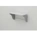 Полка настенная Ferrum-decor Комфи 260x500x240 металл Серый ДСП Белое 16 мм (KOM0015)