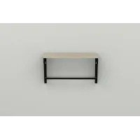 Полиця настінна Ferrum-decor Світ 300x500x150 метал Чорний ДСП Сонома 16 мм (SVI0004) Полиця настінна Ferrum-decor Світ 300x500x150 метал Чорний ДСП Сонома 16 мм (SVI0004)