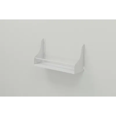 Полка настенная Ferrum-decor Изи 260x500x150 металл Белый ДСП Белое 16 мм (IZI0008)