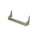 Полка настенная Ferrum-decor Изи 260x500x150 металл Белый ДСП Дуб Сан-Марино 16 мм (IZI0009)