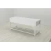 Банкетка з ящиком Ferrum-decor Дрейк 1 550x1000x400 метал Білий ДСП Біле 16 мм (DRE0008)