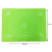 Набор VOLRO антипригарный коврик для выпечки и раскатки теста 40 х 30 см Салатовый и нож скребок (vol-1251)