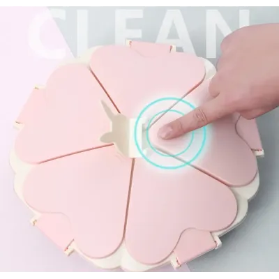 Органайзер для сладостей ST Peach Heart Shape 5 отсеков с подставкой для телефона Pink (do166-hbr)
