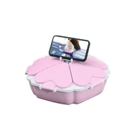 Органайзер для сладостей ST Peach Heart Shape 5 отсеков с подставкой для телефона Pink (do166-hbr) Органайзер для сладостей ST Peach Heart Shape 5 отсеков с подставкой для телефона Pink (do166-hbr)
