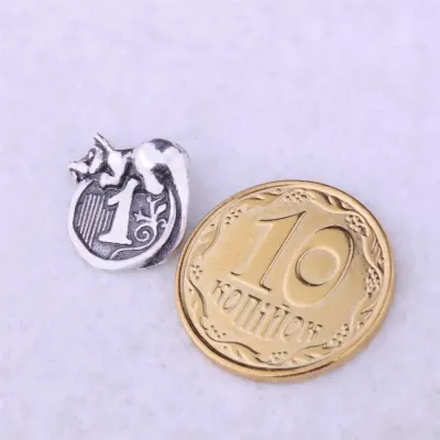 Серебряный сувенир Кошельковая мышь 23022 Оникс Серебряный сувенир Кошельковая мышь 23022 Оникс